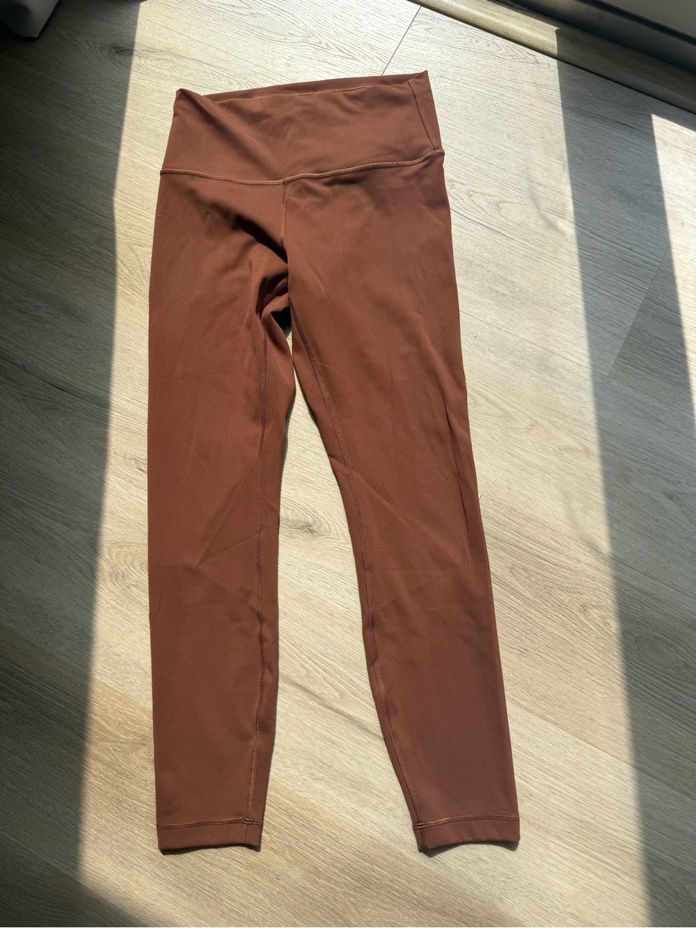 Brown lululemon align leggings
